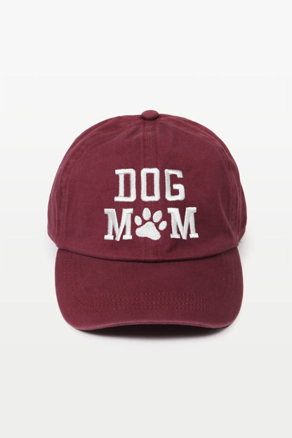 Dog Mom Baseball Cap
