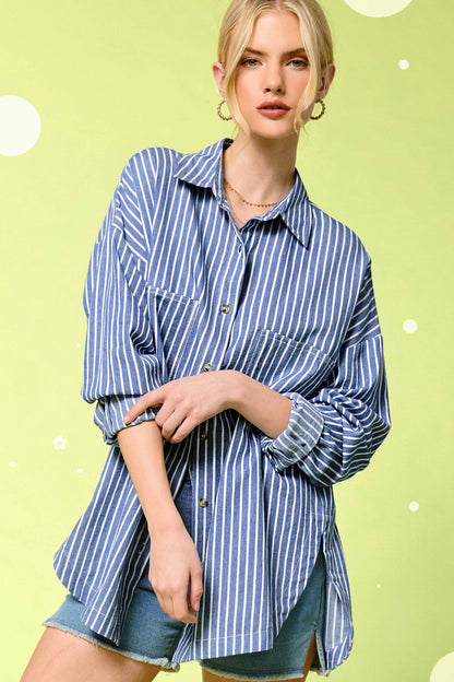 Collared Button Down Shirt