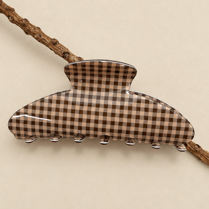 Oval Hair Claw Clip