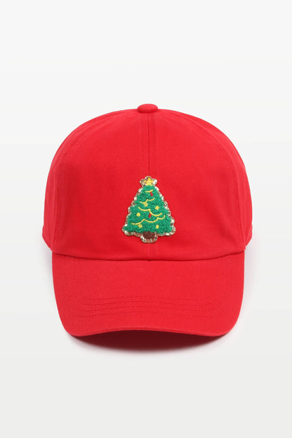 Christmas Tree Patch Baseball Caps