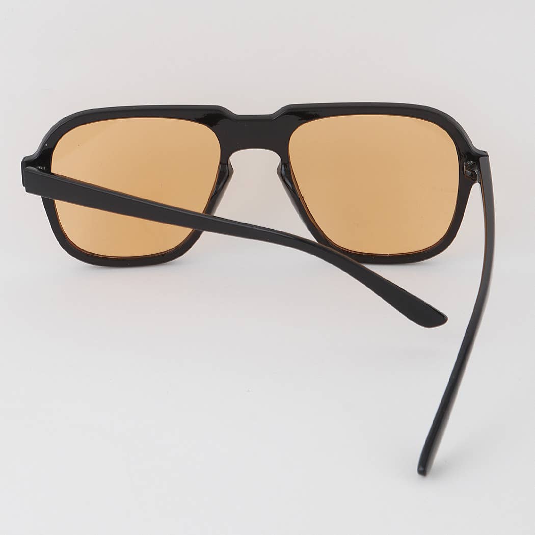 Minimal Tinted Square Sunglasses
