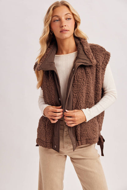 Fleece Sherpa Vest