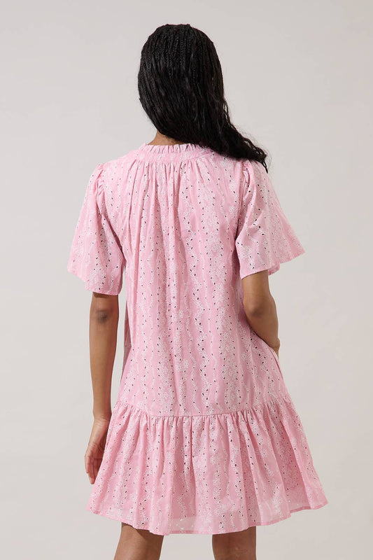 Azari Shift Mini Dress