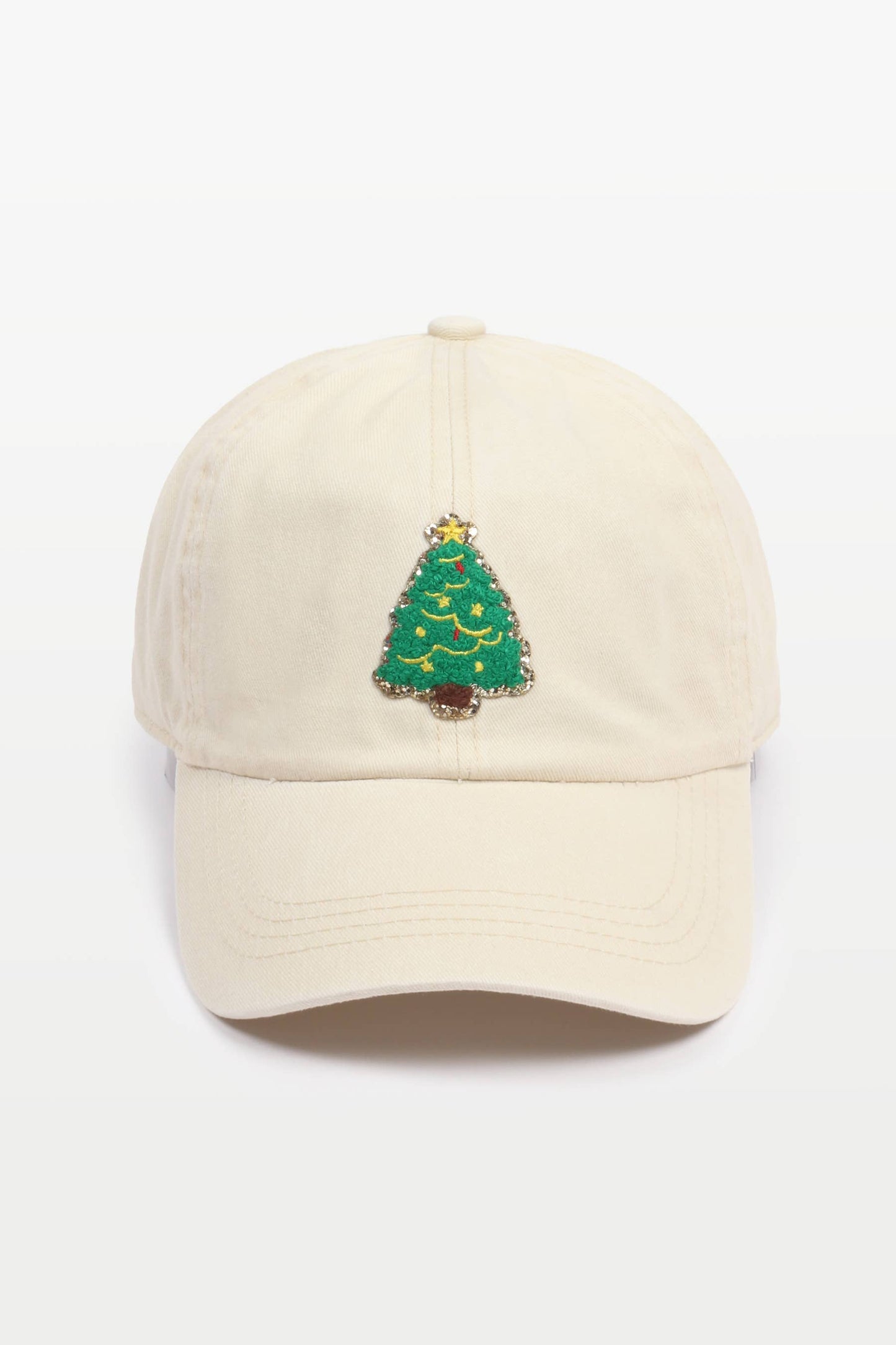 Christmas Tree Patch Baseball Caps