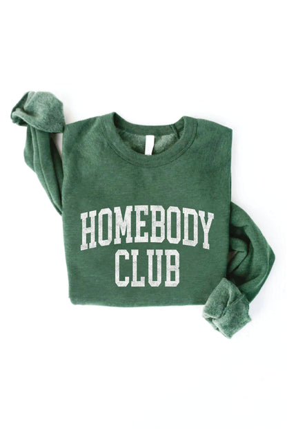 Homebody Club Graphic Sweatshirt
